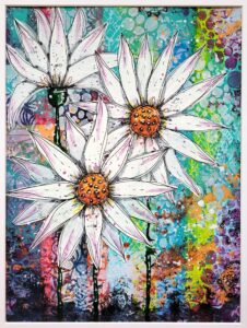 Blomstermålning 1 – Melina Dahl